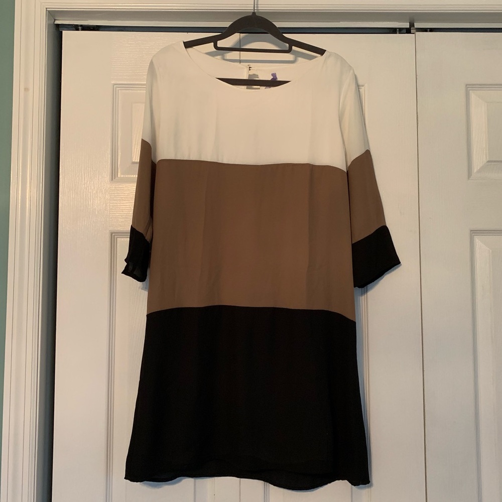 Lulu’s color block shift dress